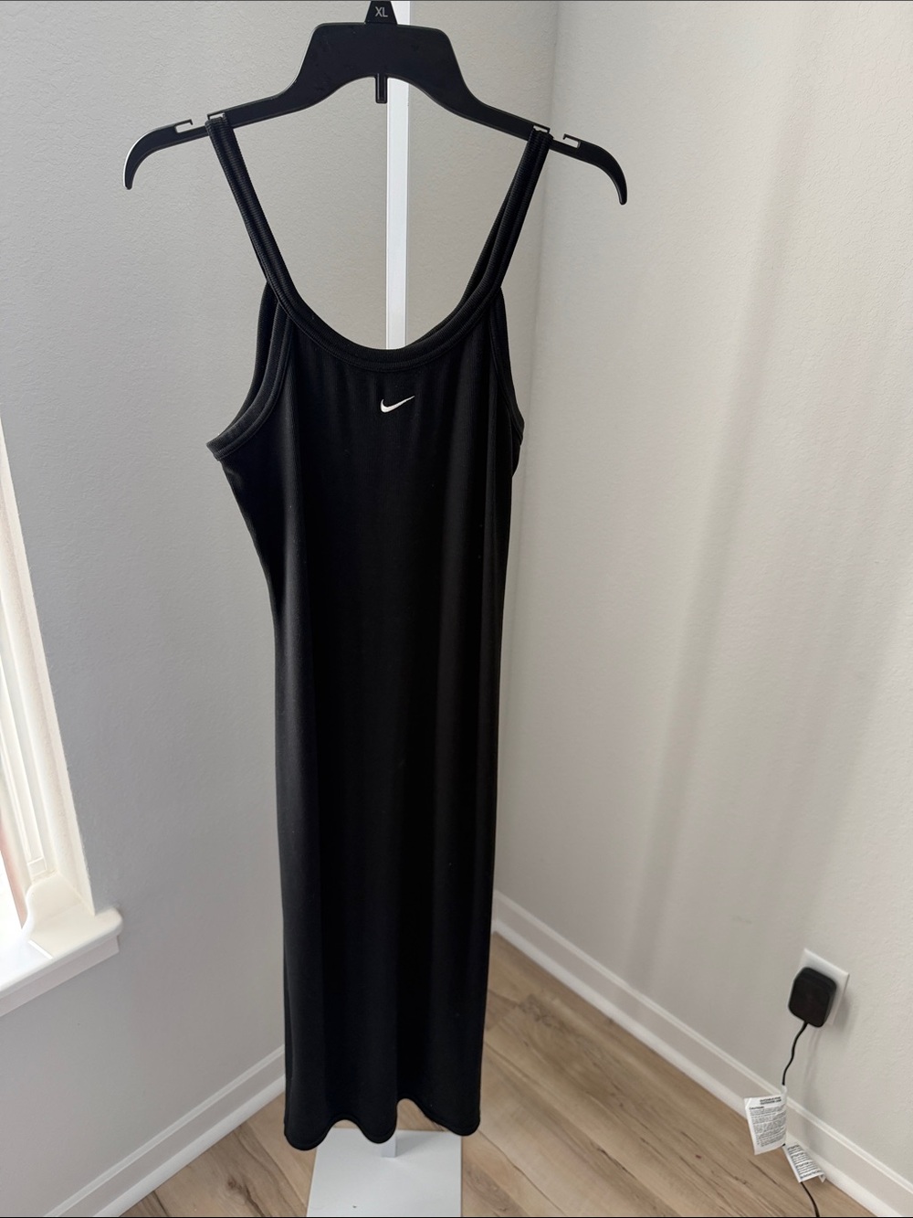 Nike Black Slim Tank Maxi Dress